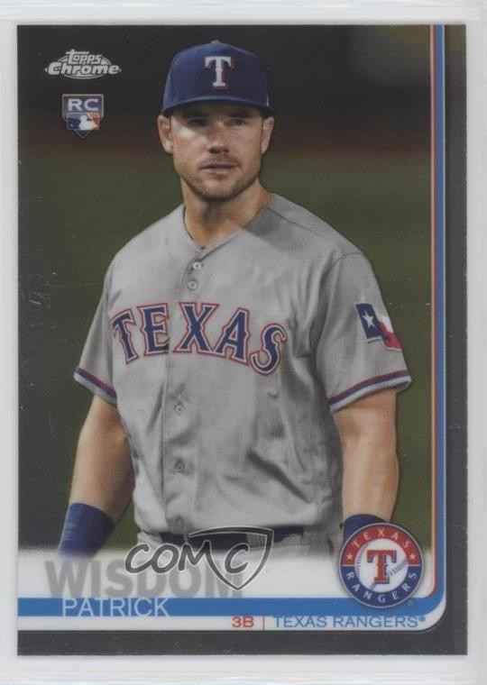 2019 Topps Chrome Patrick Wisdom #146 Rookie RC mp7
