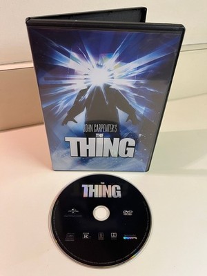 The Thing DVD, 1982 Sci-Fi Alien Horror, John Carpenter, Kurt Russell, Bonus