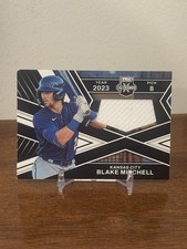 2023 ELITE EXTRA EDITION DRAFT PICK JERSEY RELIC BLAKE MITCHELL ROYALS
