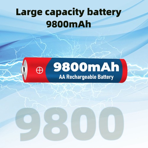 16Pcs 1.5V 9800mAh AA / AAA Rechargeable Batteries LED Light Battery Alkaline - Picture 35 of 46