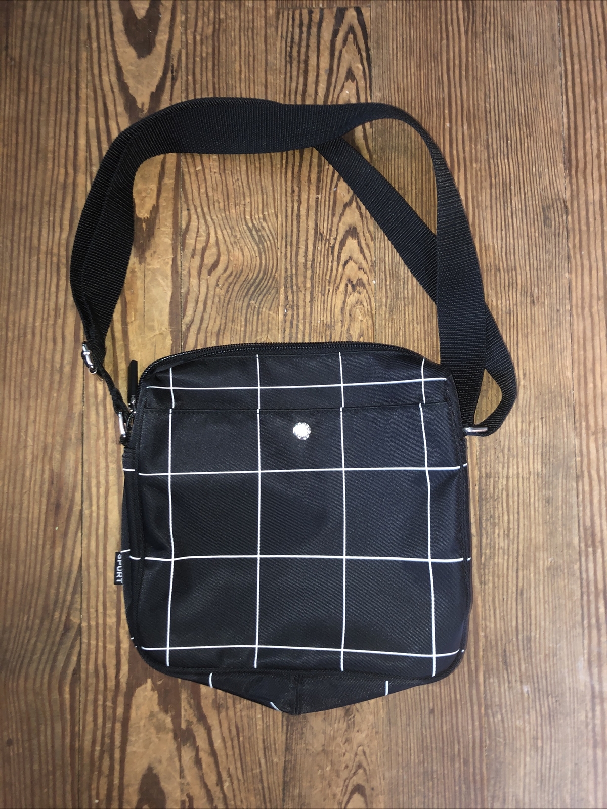 Vintage Polo Sport Shoulder Bag Black Gem