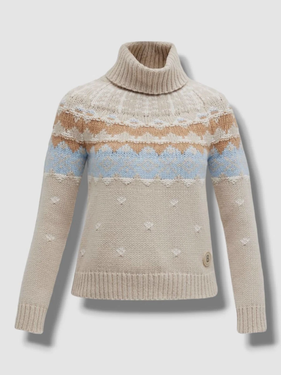 1401 Bogner Women s Beige Cashmere