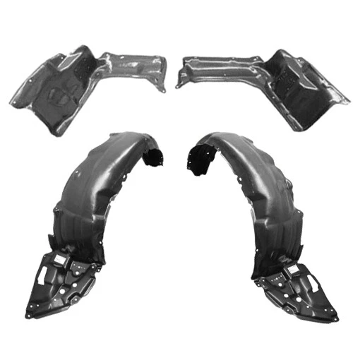 Front Fender Liner & Engine Under Cover Set w/ Clips For 2009-2014 Toyota Matrix Foto 2 de 4