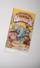 carte collector animée animaux (Cora / match) 33 / 47 versions encore disponbles