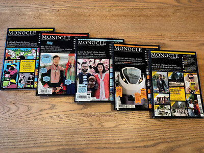 24 MONOCLE MAGAZINE issue 31 – 55 lot 2010 – 2012 + Guides