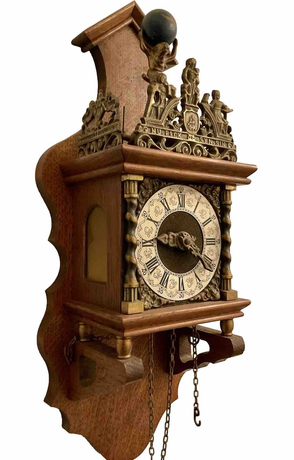 Warmink Vintage Dutch Zaanse Zaandam Wuba Wall Clock eBay