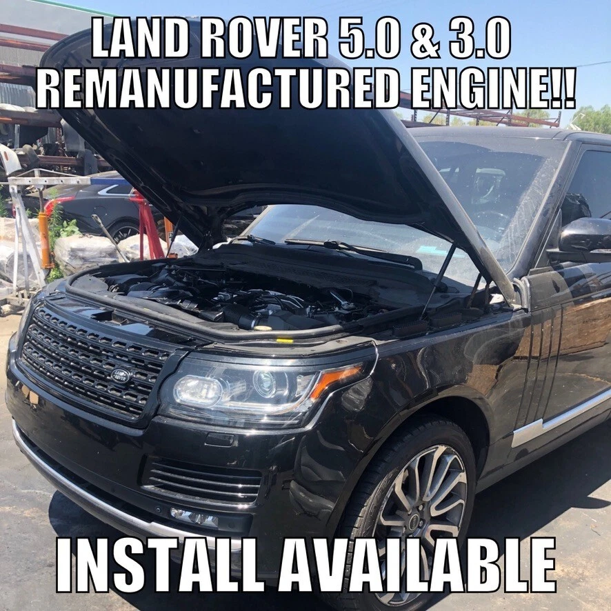 Motor Land Rover LR4 3.0 sobrealimentado a la venta LR079612 100 % reman 2014-2018 Foto 2 de 4