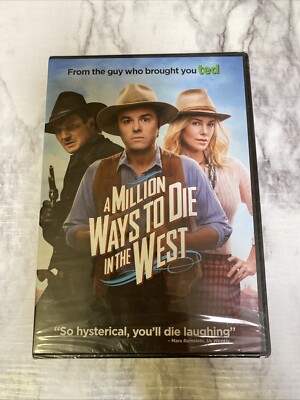 A Million Ways to Die in the West 2014 DVD Mailed In A Box W/ Bubble Wrap