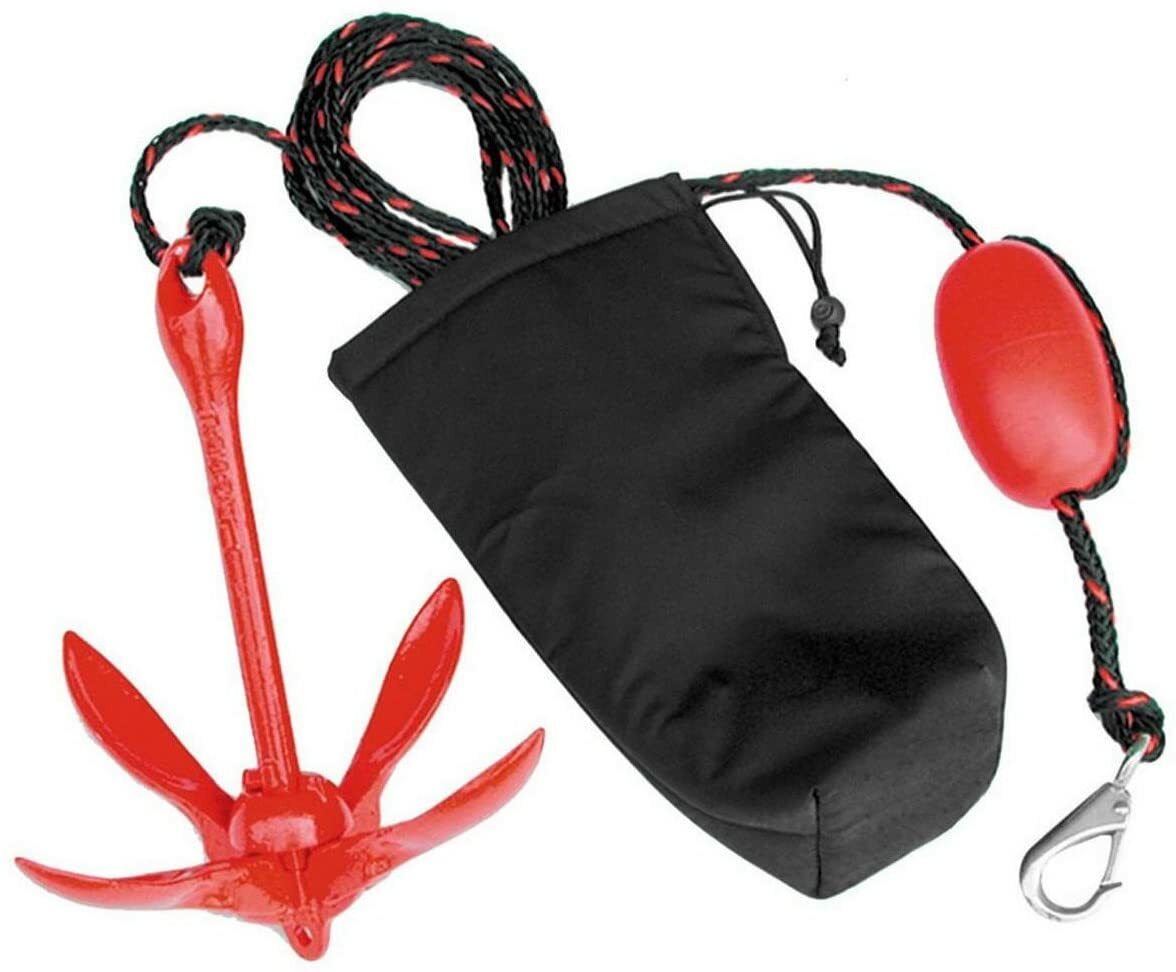 Portable Folding Anchor Buoy Kit Canoe Kayak Raft Boat Sailboat Fishing Jet Ski