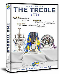 Leeds Rhino - The Treble (DVD, 2015) UK Region 2
