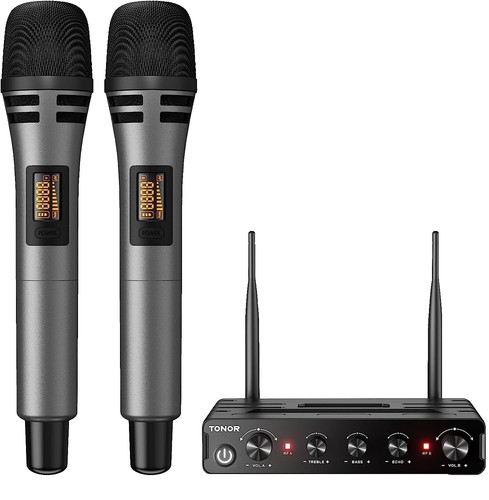 U801 UHF XLR Transmitter and Receiver Microphone Converter