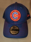 NEW ERA 9 FORTY 940 CHICAGO CUBS LOGO FILL MESH SNAPBACK MENS HAT BLUE AUCTION — photo 1