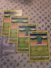 001/196 Oddish : X4 Playset Common Card : Pokemon  : SWSH-11 Lost Origin
