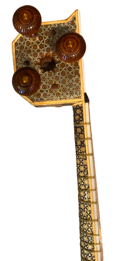 High quality Persian Tar Khatam with high quality HARD CASE