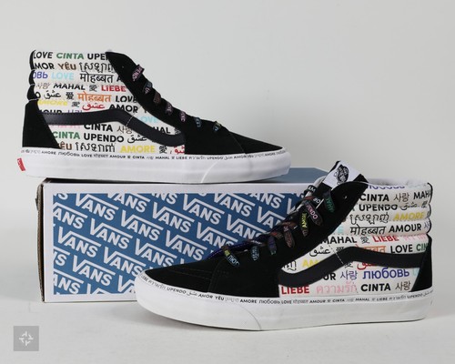 Vans Vault SK8-Hi LX Love Pack Pride Skate Shoes Men's Size 8.5-11 (VN0A4CS5W43)
