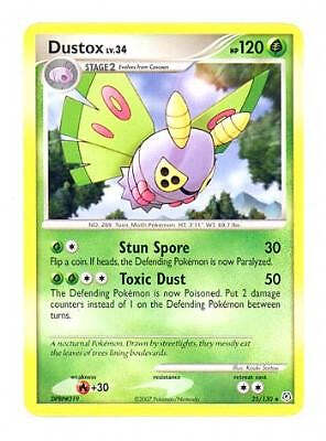 Pokemon Diamond & Pearl  25/130 Rare Card - Dustox
