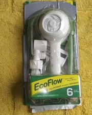 Waterpik EcoFlow Handheld Shower Head White (No Hose)