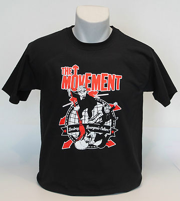 THE MOVEMENT DESTROY BURGEOISE CULTURE T-SHIRT(Größen S-3XL)