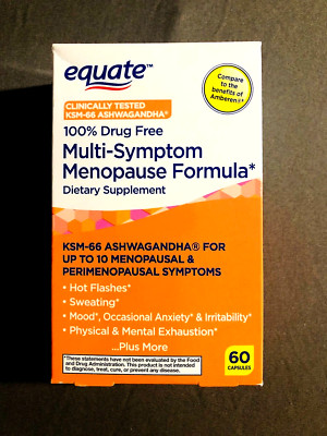 New Box Equate Multi-Symptom Menopause Formula 100% Drug-free