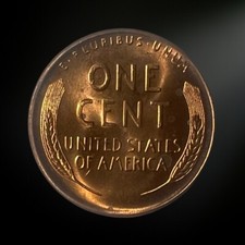 1950 D Denver Lincoln Wheat Cent About Uncirculated Au