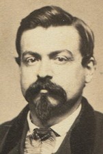 MAN WITH HEAVY EYES AND GREAT BEARD AND MUSTACHE. CDV. PROVIDENCE, R.I. 