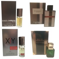 Mens Aftershave Miniature Mini Gift Travel X4 D&g Hugo Boss Duc De Vervins Mens Aftershave Miniature Mini Gift Travel X4 D&g Hugo Boss Duc De Vervins