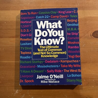 What Do You Know?: The Ultimate Test of Common (and Not So Common) Knowledge, Pb