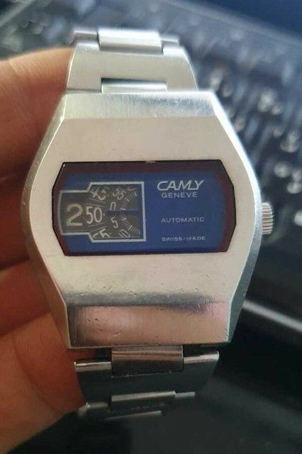 digital automatic watch