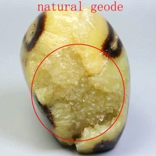 Natural Dragon Septarian Calcite Geode QUARTZ Crystal Free-form Stone Healing