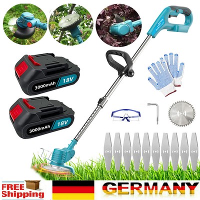 Für Makita 18v Akku Rasentrimmer Rasenkantenschneider Rasen