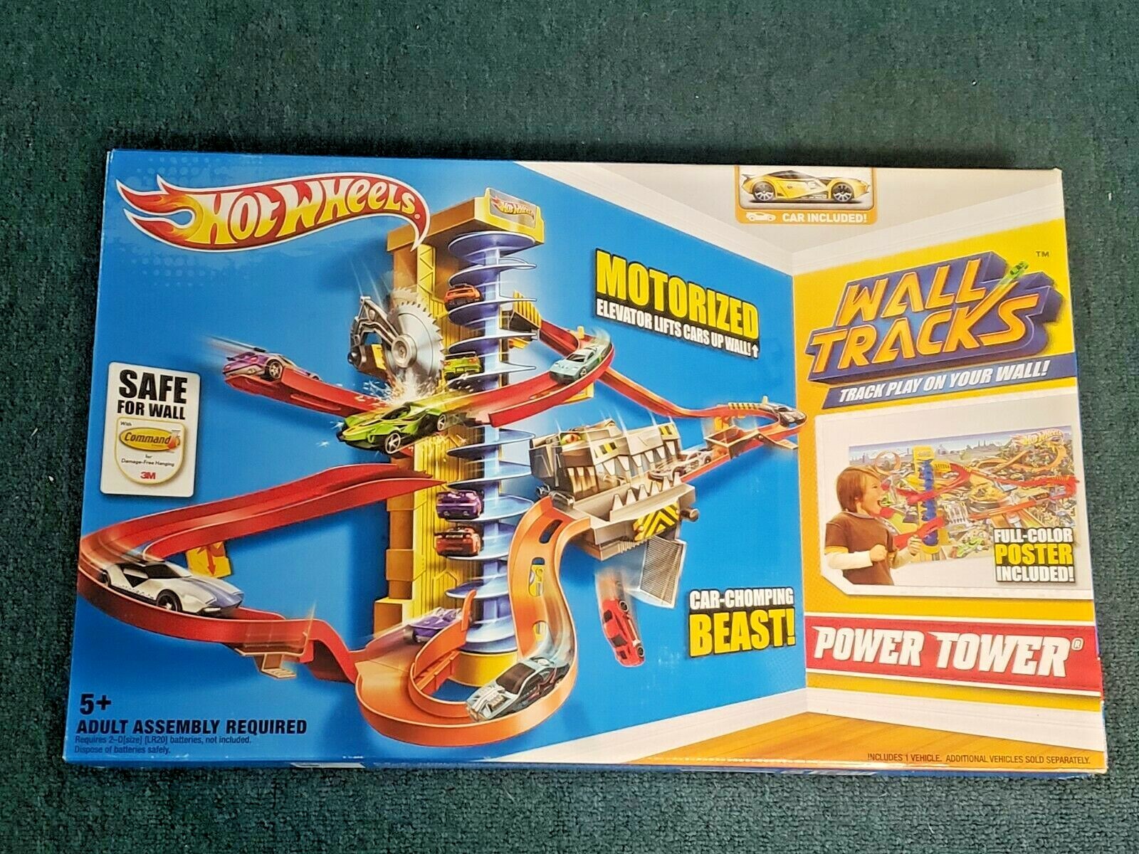 hot wheels power tower