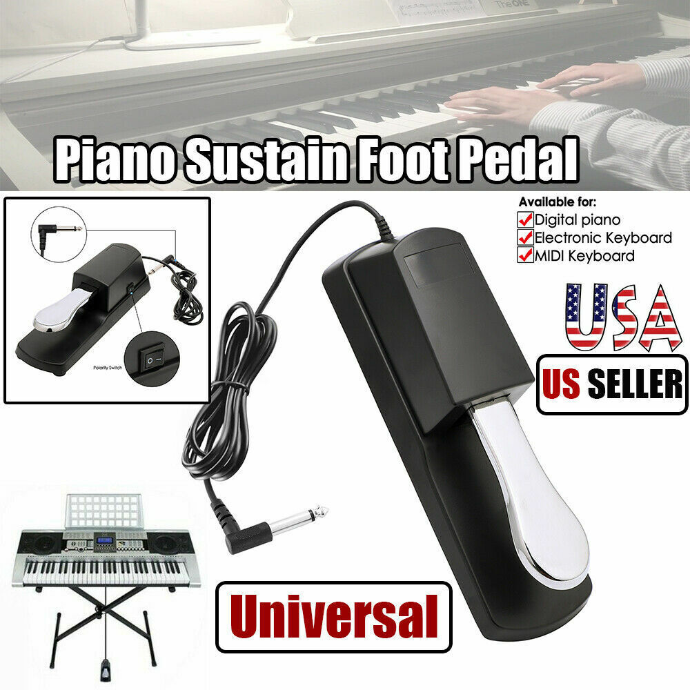 Universal Electronic Piano Fresno Mall Keyboard Sustain Pedal Foot Damper 4 years warranty Fo