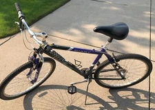 VINTAGE EDDIE BAUER (GIANT) MEN'S 26", 21 SPEED BIKE, FORREST GREEN/BLUE