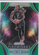 BRITTNEY GRINER 2020 Phoenix Mercury RARE PRIZMS $$ VARIATION Firework WNBA CARD