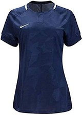 NIKE Women's Challenge II Soccer Jersey sz Small Navy Blue White Squad Practice