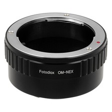 Fotodiox Lens Adapter Olympus OM 35mm Film Lenses to Sony E-Mount
