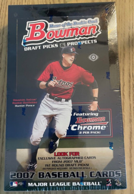 2007 Bowman Draft Picks and Prospects Baseball Sealed Hobby Box