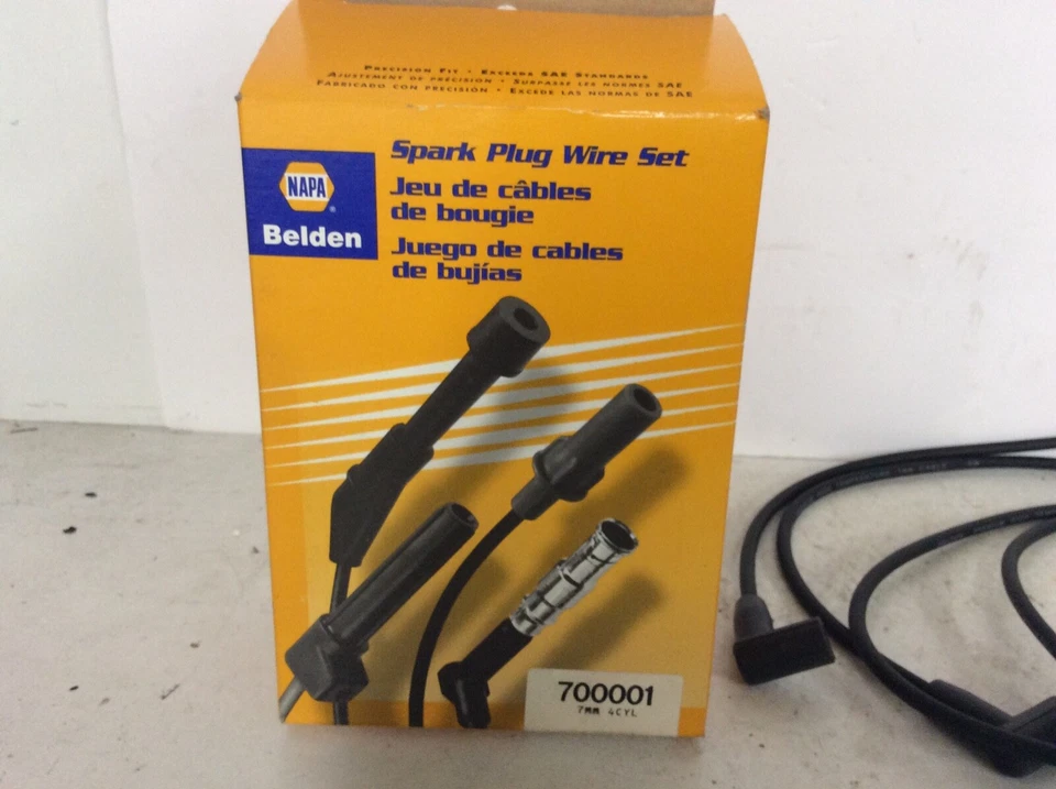 1998-2002 Chevrolet Cavalier Sunfire 2.2L Napa conjunto de fios vela de ignição 700001 - Imagem 2 de 2