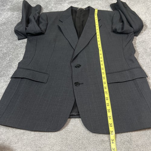 Christian Dior Monsieur Blazer Mens 44R Single Breast Jacket Navy USA Made - Picture 6 of 12
