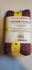 NIP Lucky Brand 2 Pkg Women's Lounge Pajama Sleep Pants with pockets