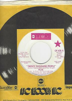 PROG/PSYCH- PLUS- ''TWENTY THOUSAND PEOPLE''- ABC PROBE- PROMO- NEAR MINT