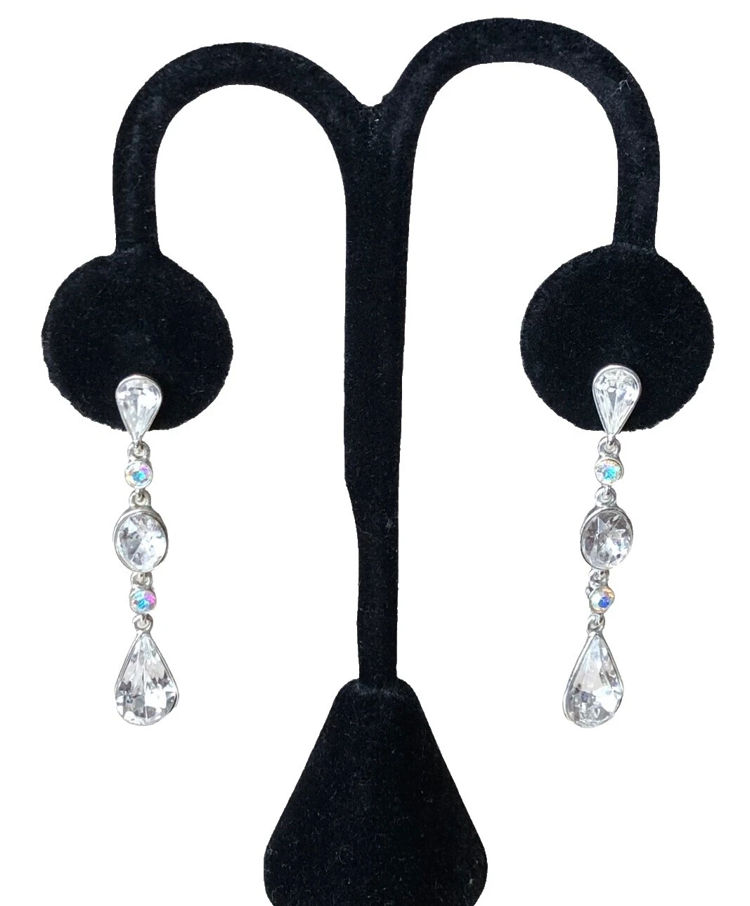 Joyería de Moda Plateado Plata Estrás Givenchy