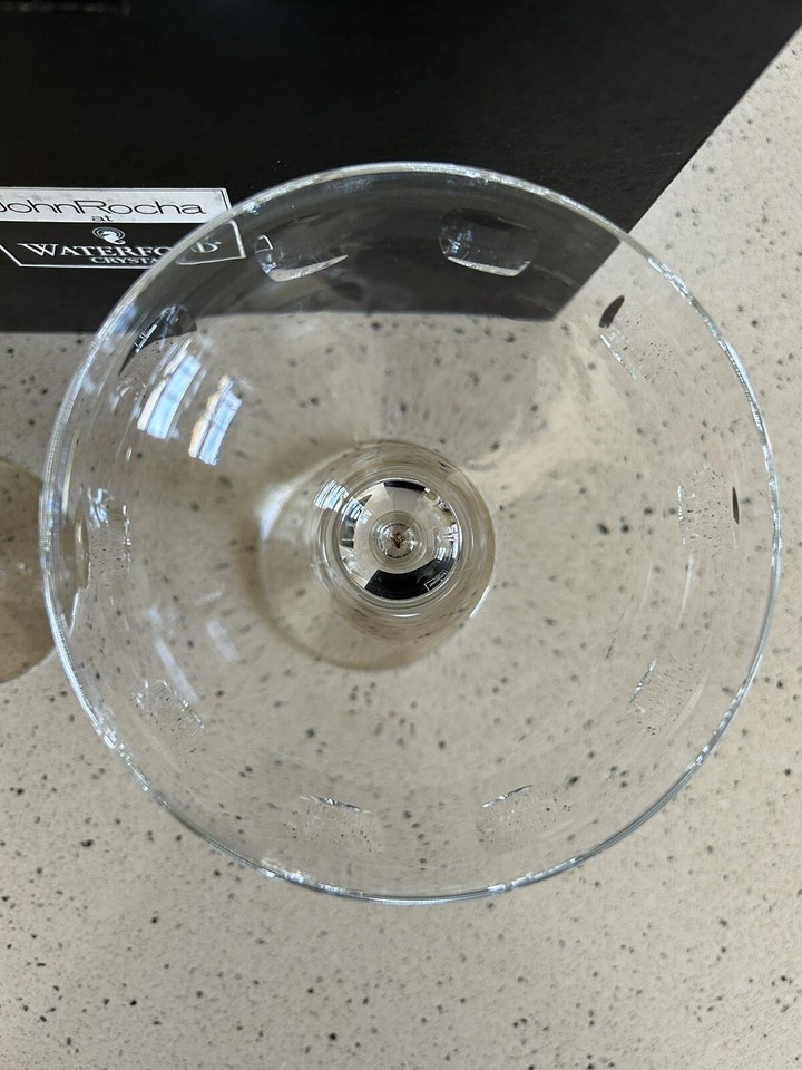 John Rocha Geo Waterford Crystal Cocktail Glasses eBay