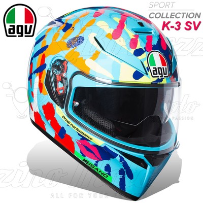 PINLOCK ml SPORT Intergral ROSSI CASCO AGV k3 SV Winter Test 2012 REPLICA TAGLIA