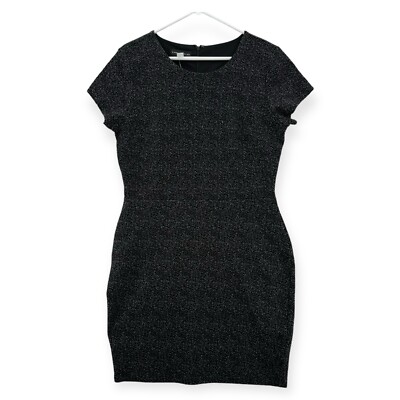 NWT Simply Styled By Sears Dress Womens Large Jacquard Sheath Short  Sleeveless | eBay