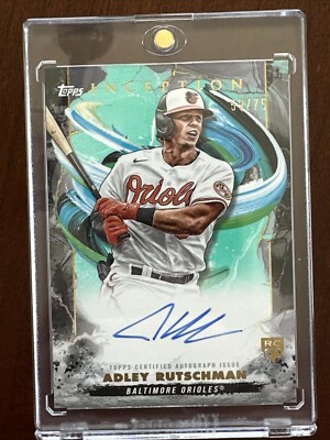 2023 Topps Inception Adley Rutschman RC Auto /75 | eBay