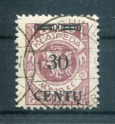 Memel 172AIV Best Type Stamped BPP (17319