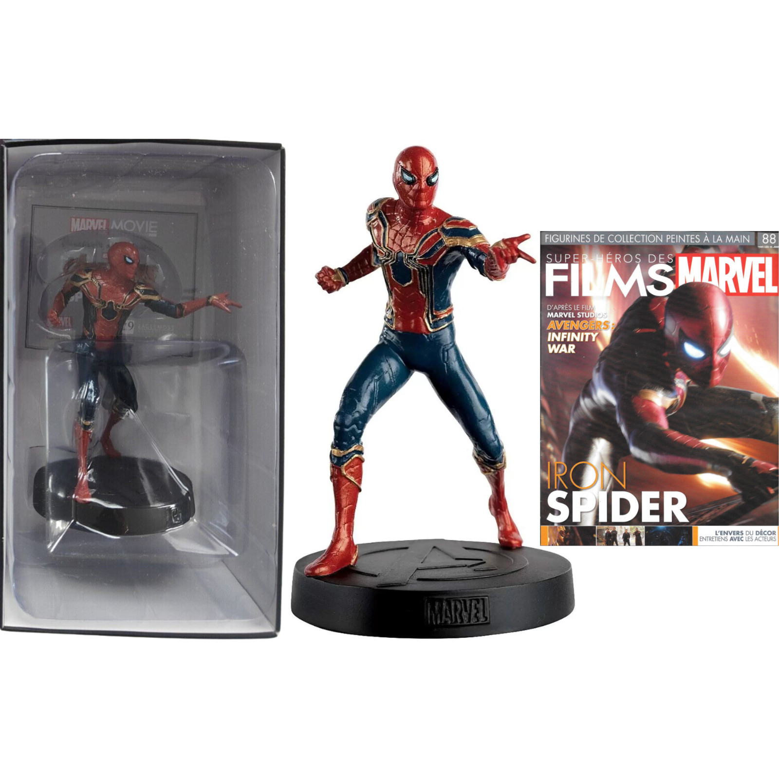 Figurine Iron Spider 88 Marvel Eaglemoss Comics en métal injecté pour collectionneur