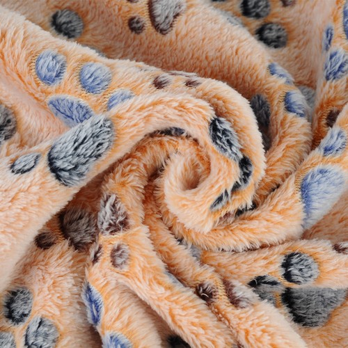 Soft Warm Fleece Lovely Design Pet Blanket for Dog Cat Pet Mat Bed Sofa- 4 Size - Picture 20 of 52