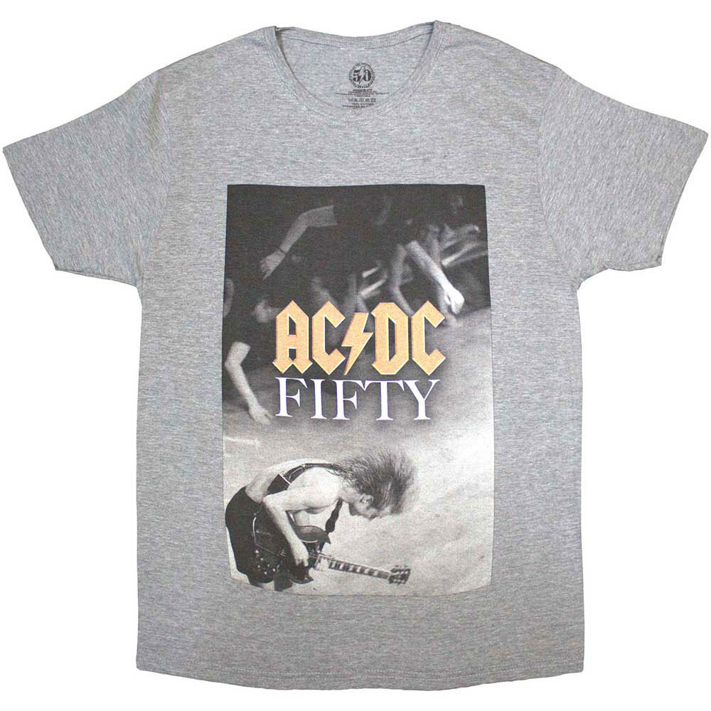AC/DC Angus Young 50th Anniversary Stage T-Shirt for Fans